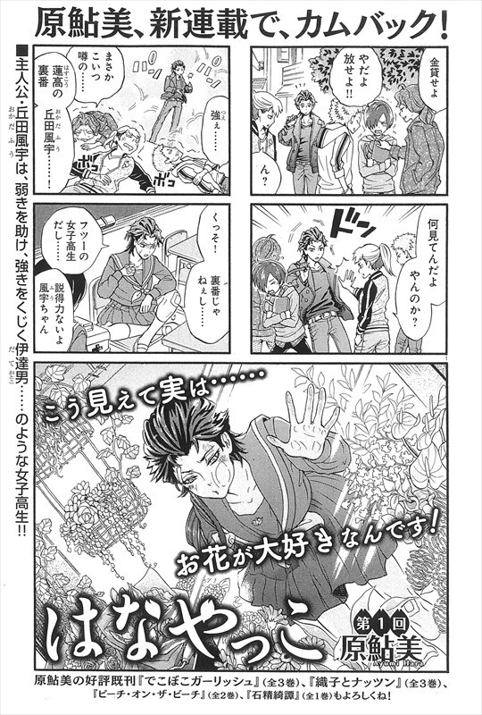 原鮎美「はなやっこ」