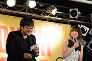 劇場アニメ「未来のミライ」サウンドトラック発売イベントの様子。
