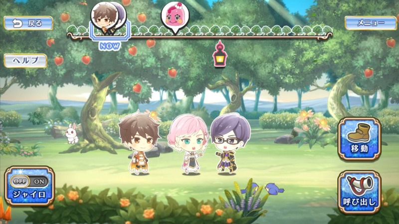 「IDOL FANTASY」ゲーム画面