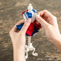 コスチュームはトルソーからの着脱が可能。