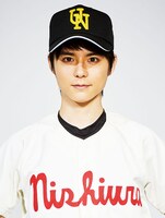 副島和樹扮する栄口勇人。