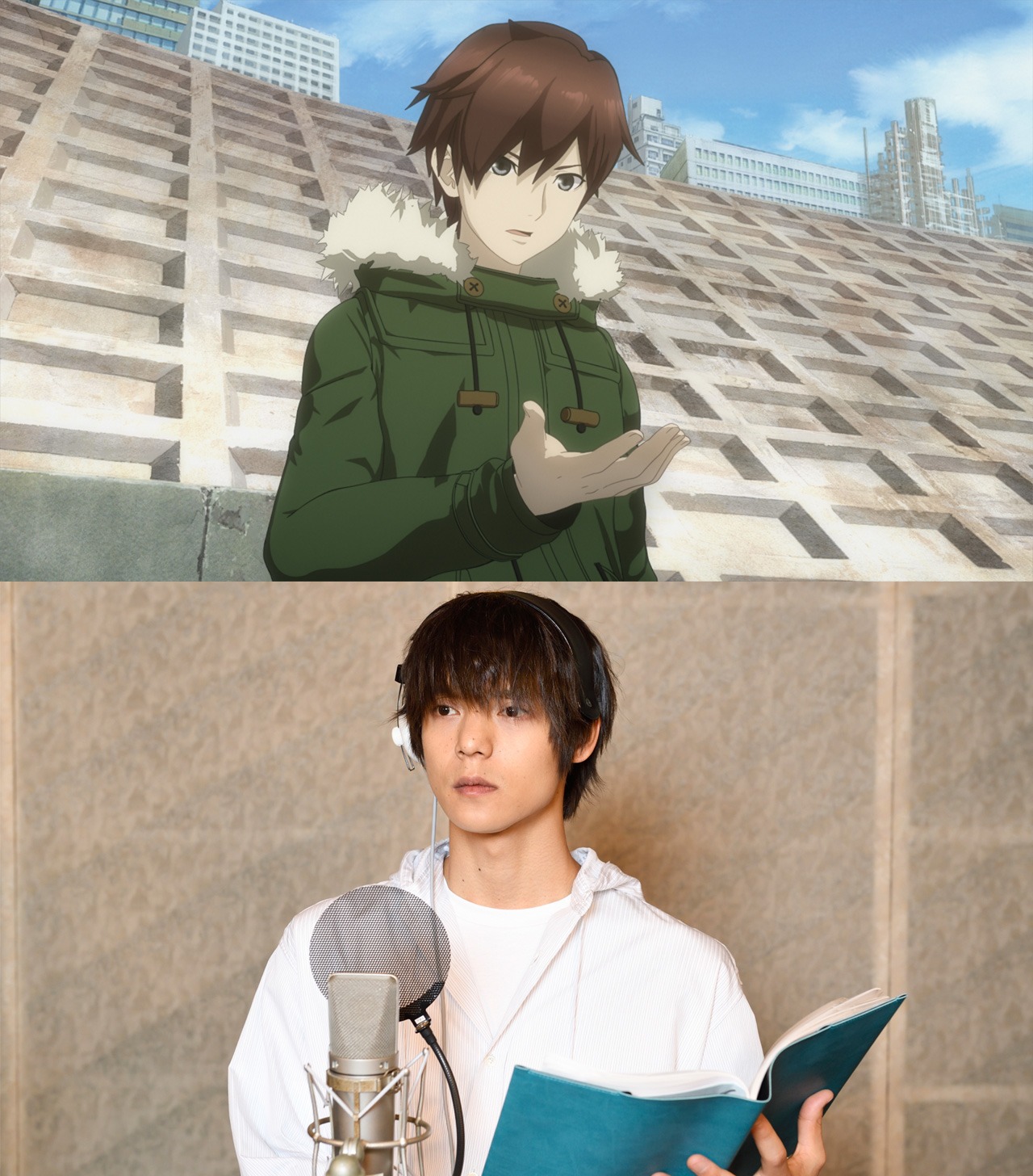 カナタ（上）と窪田正孝（下）。