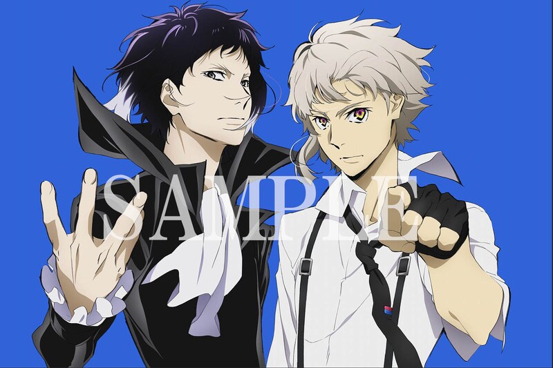 アニメイト限定版Blu-ray・DVD 双黒EDITION①（中島敦＆芥川龍之介）特典用描き下ろしイラスト