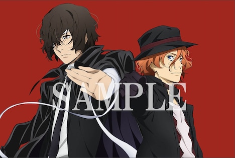 アニメイト限定版Blu-ray・DVD 双黒EDITION②（太宰治＆中原中也）特典用描き下ろしイラスト