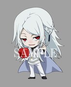 アニメイト限定版特典のラバーストラップ、澁澤龍彦。