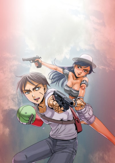 伊藤明弘「ディオサの首」扉イラスト