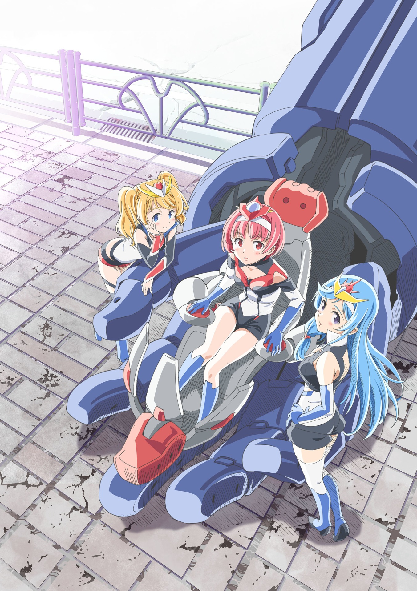 アニメ「ロボットガールズNEO」キービジュアル