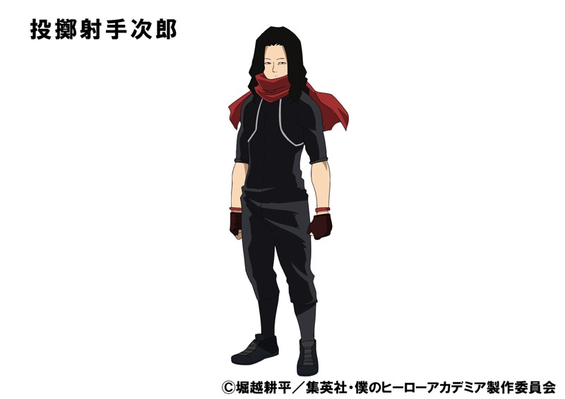 投擲射手次郎の設定画。