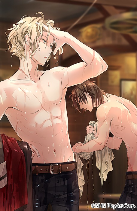 ゲーム「DAME×PRINCE（デイム×プリンス）」のイベントスチル。 (c)NHN PlayArt Corp.