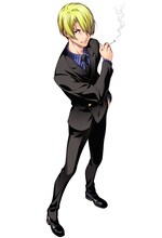 「食戟のサンジ」のカラーカット。(c)附田祐斗・佐伯俊・尾田栄一郎/集英社