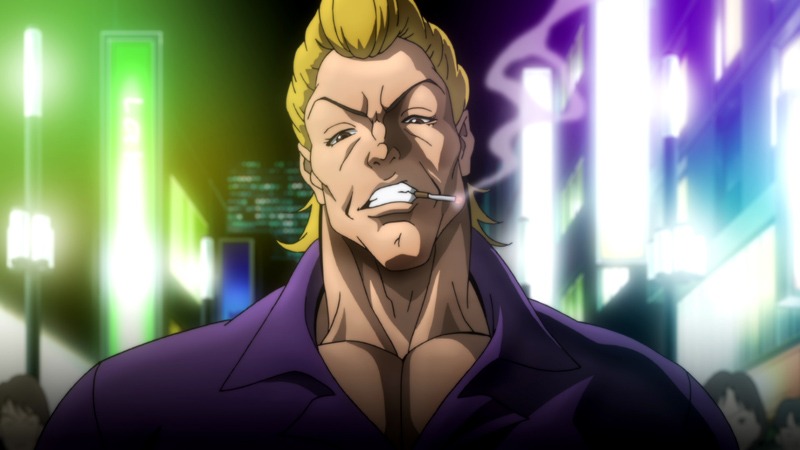 テレビアニメ「バキ」より、柴千春。