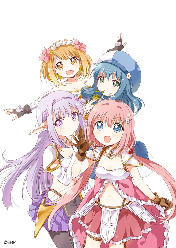 なもりによる「えんどろ～！」のティザービジュアル。