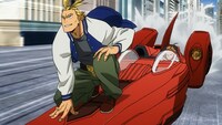 「僕のヒーローアカデミア THE MOVIE ～2人の英雄～」の場面カット。
