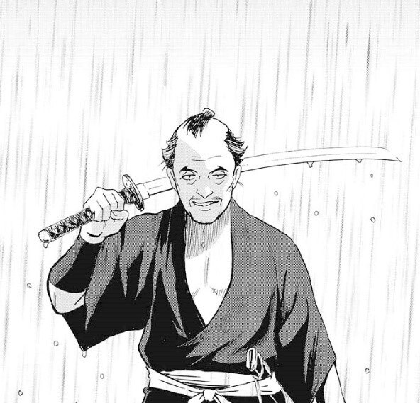 マンガ版「雨の首ふり坂」より。