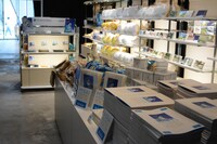 展覧会の物販。