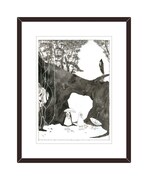 「デビュー30周年記念アート」の複製原画。