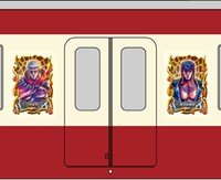 「ザコと行く三浦海岸！京急ヒャッハートレイン」ラッピングイメージ