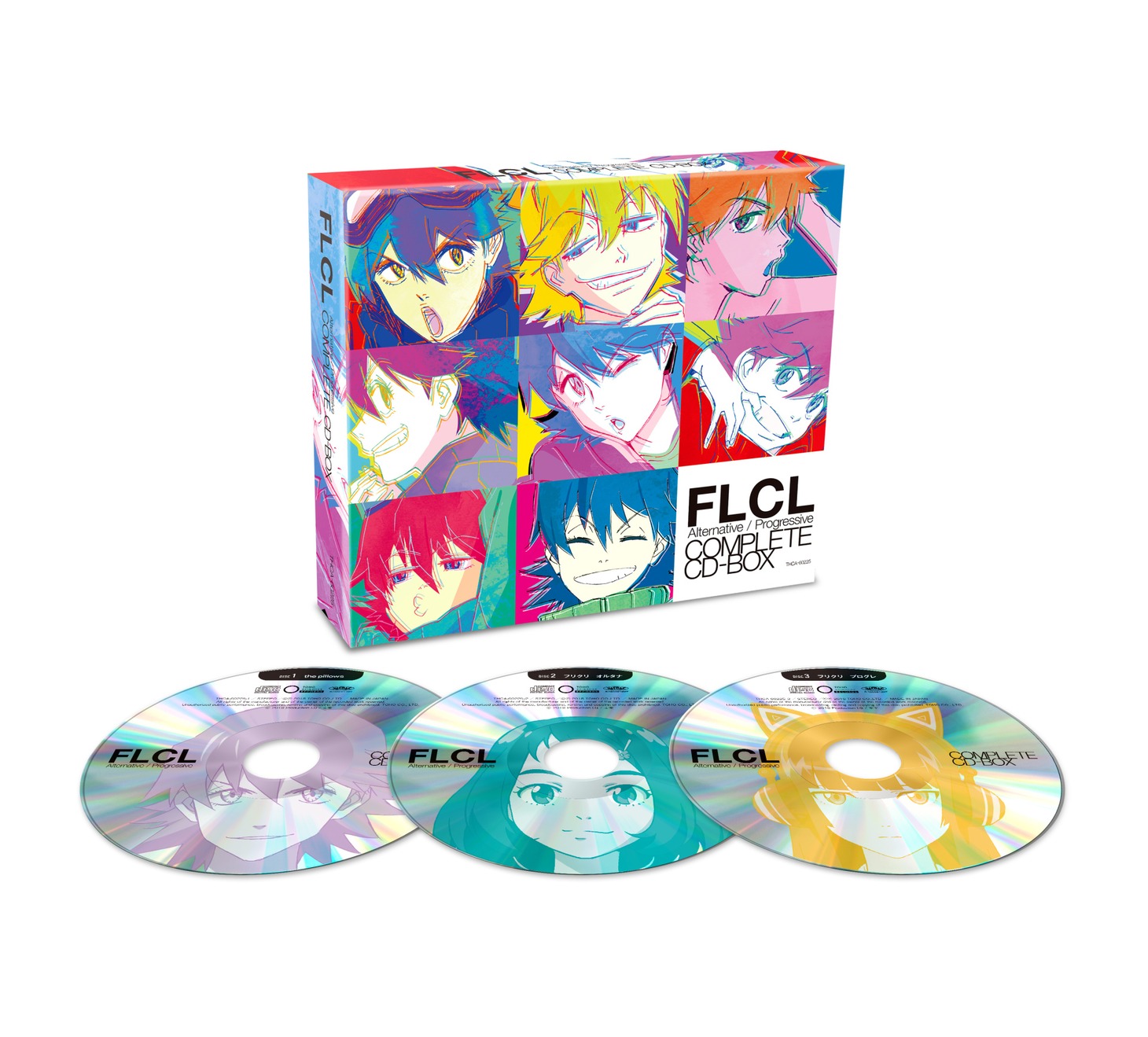 「劇場版『フリクリ オルタナ』＆劇場版『フリクリ プログレ』COMPLETE CD-BOX」