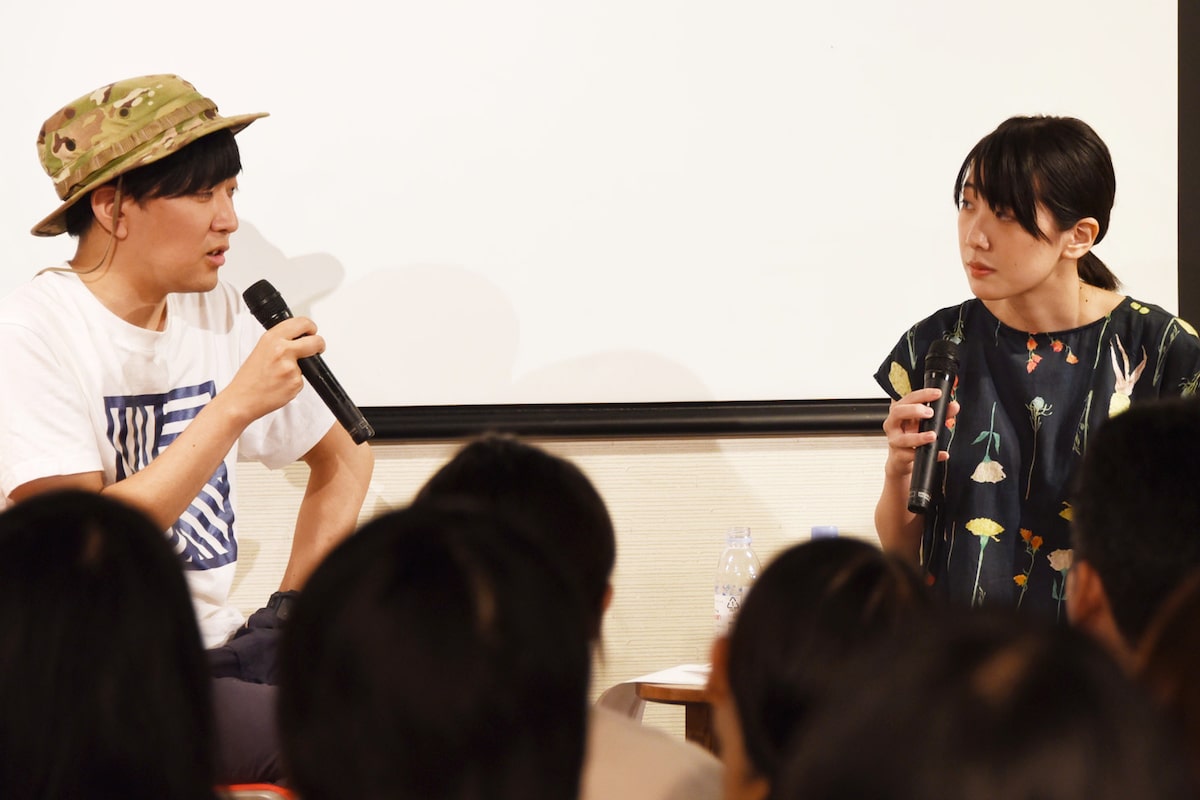 あげくの果てのカノン 結末はハッピー バッド 米代恭 大童澄瞳が意見交わす イベントレポート コミックナタリー あげくの果てのカノン 結末はハッピー バッド 米代恭 大童澄瞳が意見交わす イベントレポート コミックナタリー