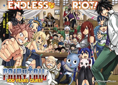 7月25日から31日に登録された作品で、アクセス上位だった「FAIRY TAIL 100 YEARS QUEST」のビジュアル。
