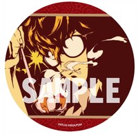 「雨宮蓮が作ったルブランカレー（激辛）」特典の缶バッジ。