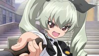 アニメ「ガールズ＆パンツァー」より。