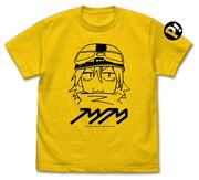 「FLCL ハル子 Tシャツ」イエロー