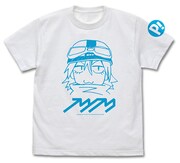 「FLCL ハル子 Tシャツ」ホワイト