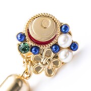 瑞獣（白澤、鳳凰、麒麟）モデルのイヤリング・ピアス。