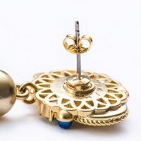 瑞獣（白澤、鳳凰、麒麟）モデルのイヤリング・ピアス。