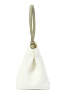 桃太郎とシロモデルのバッグ。