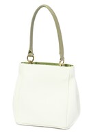 桃太郎とシロモデルのバッグ。