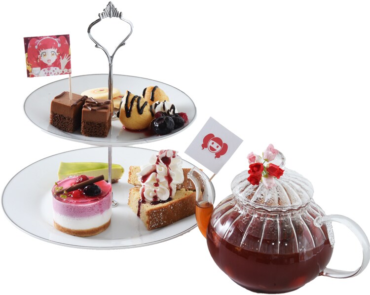 「プリ☆チャン」カフェ本日オープン！セレブリティーセットやめが姉ぇオムライスも