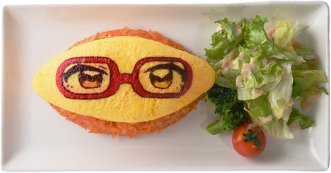 「めが姉ぇのメガネオムライス」（8月1日から31日までの期間限定）