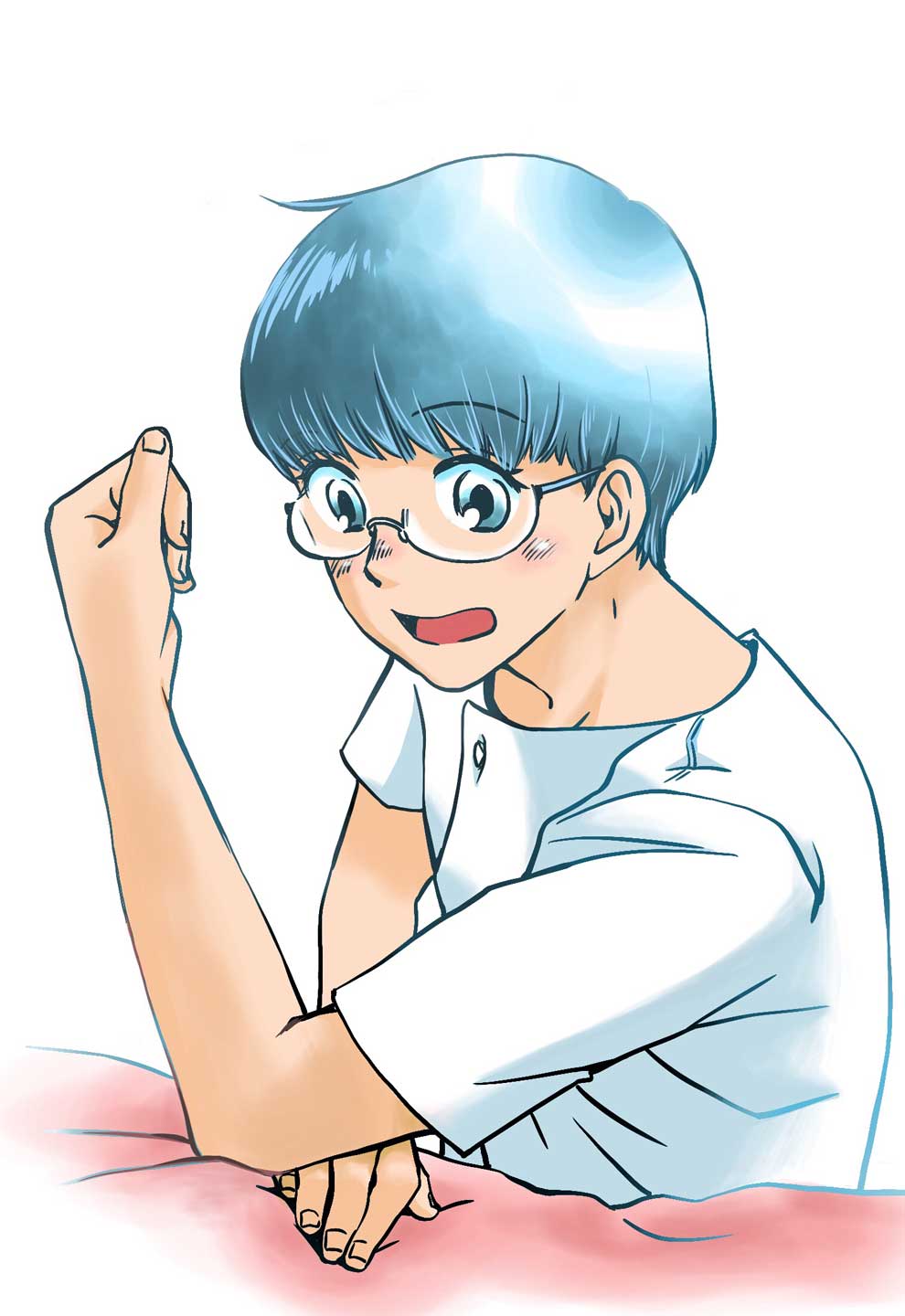 安永知澄「海ちゃんからの手紙」予告カット