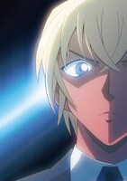 「名探偵コナン ゼロの執行人」Blu-ray / DVDの豪華版に付属する三方背ケースのイラスト（裏）。