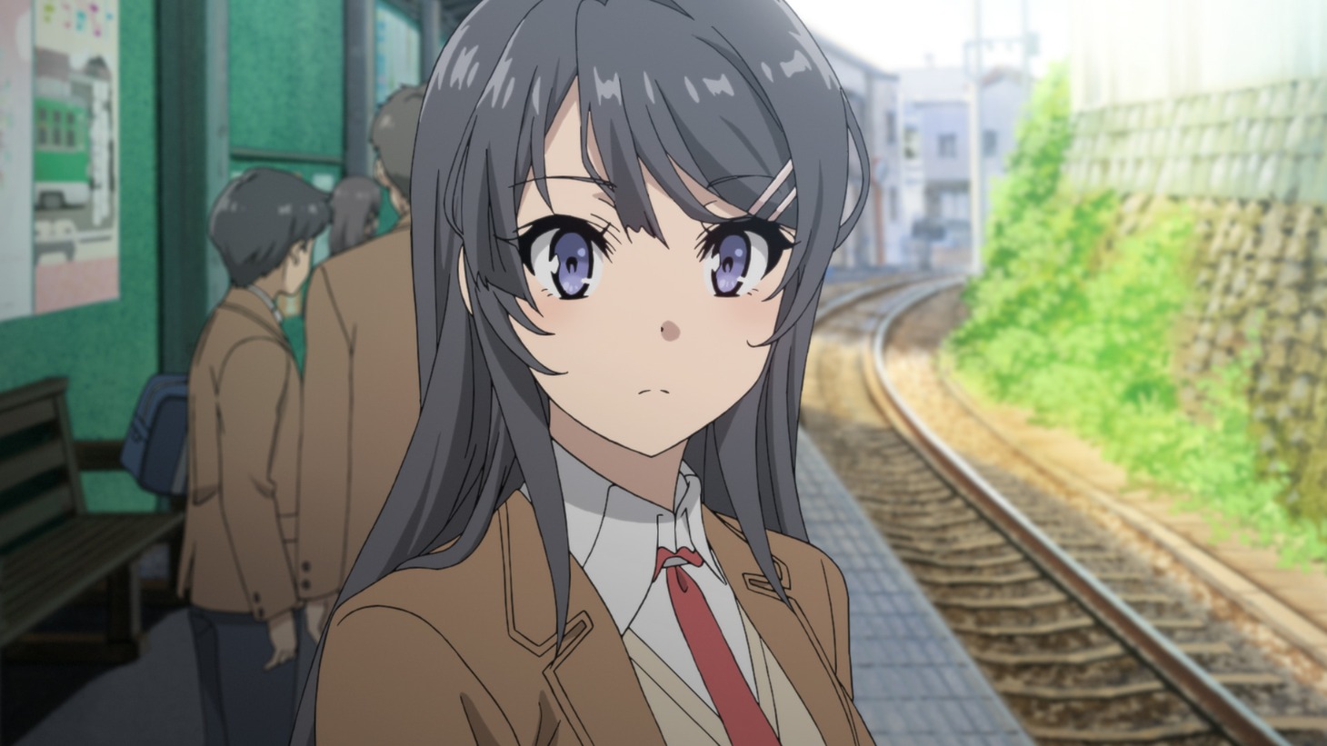 テレビアニメ「青春ブタ野郎はバニーガール先輩の夢を見ない」第1弾PVより。