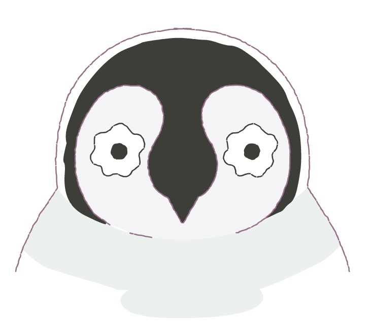 ちとせちゃんのキャラクタービジュアル。