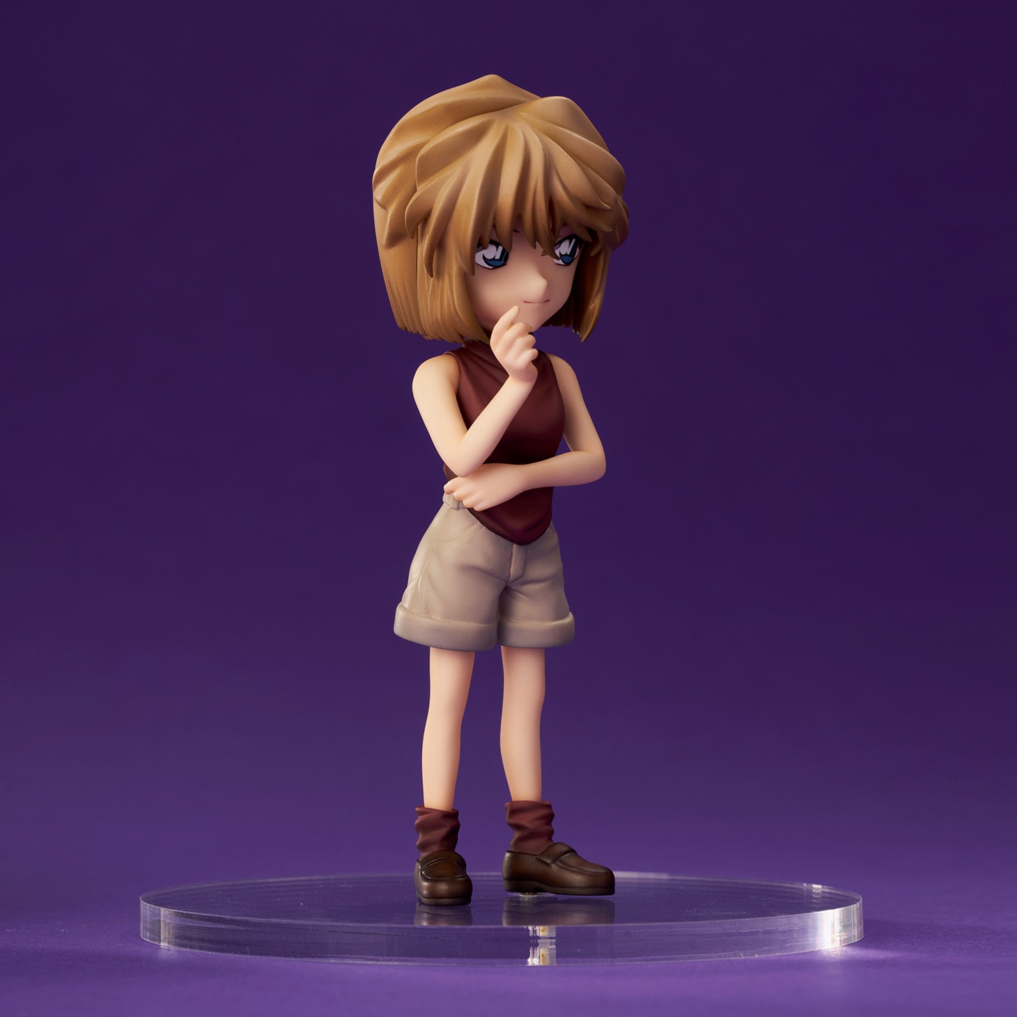 灰原哀のフィギュア。