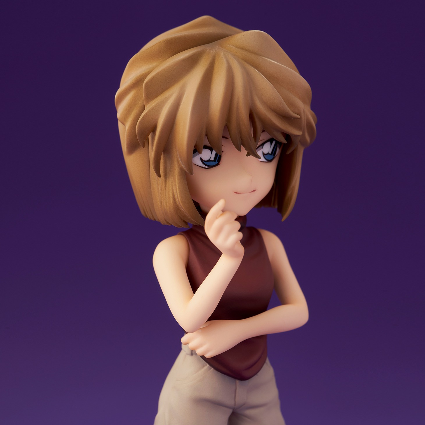 灰原哀のフィギュア。