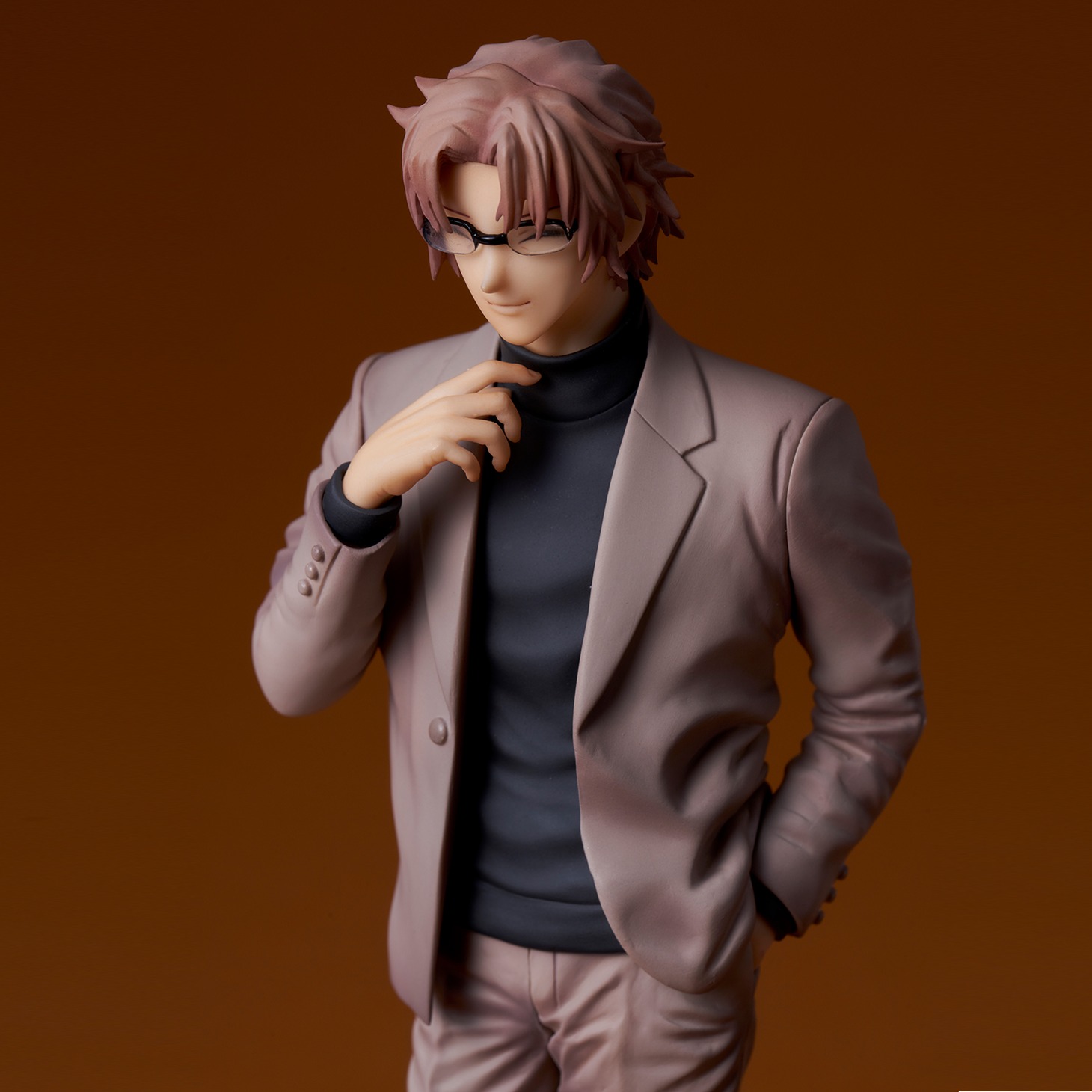 沖矢昴のフィギュア。