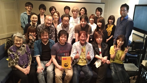 アフレコ集合写真