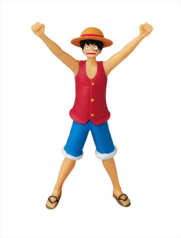 「チョコエッグ ワンピース」より、モンキー・D・ルフィ。