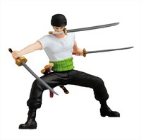 「チョコエッグ ワンピース」より、ロロノア・ゾロ。