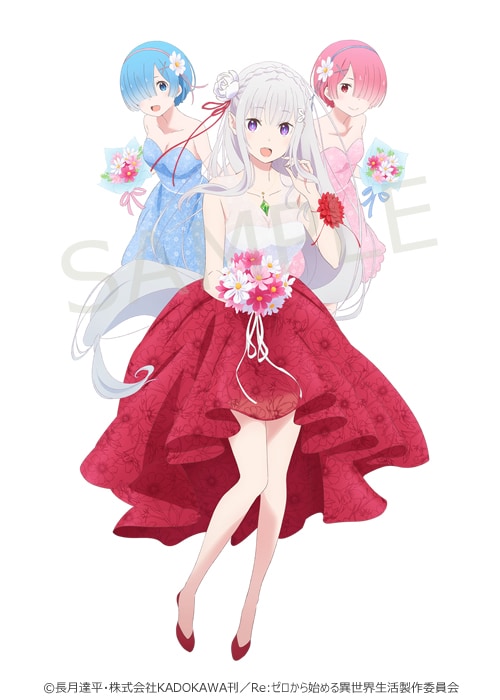 「Re:ゼロから始めるエミリアの誕生日生活2018 in渋谷マルイ」ビジュアル