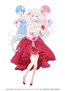 「Re:ゼロから始めるエミリアの誕生日生活2018 in渋谷マルイ」ビジュアル