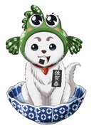 佐賀春の描き下ろしイラスト。