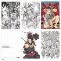 「衛府の七忍」ポストカード（5種）