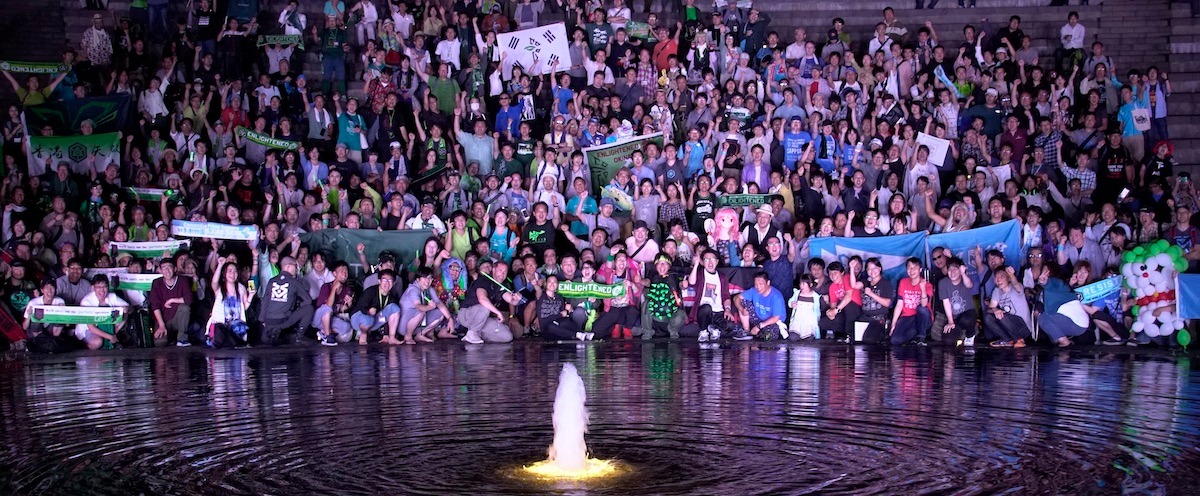 ゲーム「Ingress」のユーザーイベント「Cassandra Prime Sapporo」の様子。