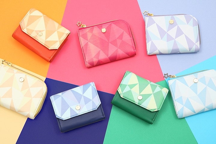 「アイナナ」第3部でアイドルたちが着た衣装、ミニ財布＆カードケースに